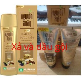 Combo Dầu gội 200ml và Dầu xả 180ml Nguyên Xuân bồng bềnh _ Dành cho tóc dầu bết