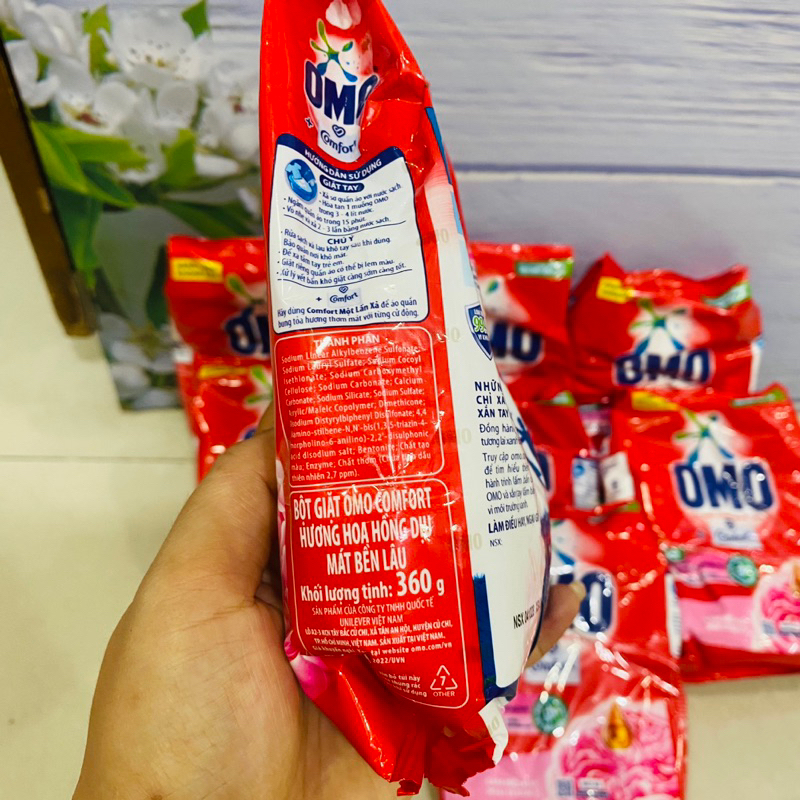 Bột Giặt Omo Gói 380g