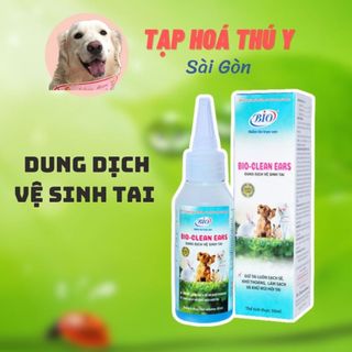 Bio clean ears dung dịch vệ sinh tai cho chó mèo