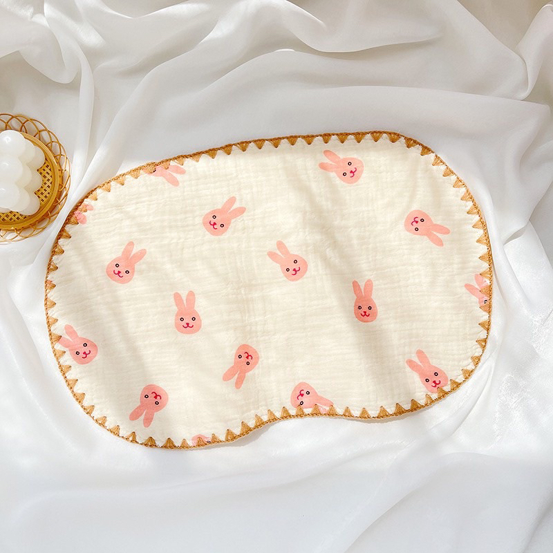 Gối Xô 10 Lớp Muslin Phong Cách Hàn Quốc Cho Bé Sơ Sinh