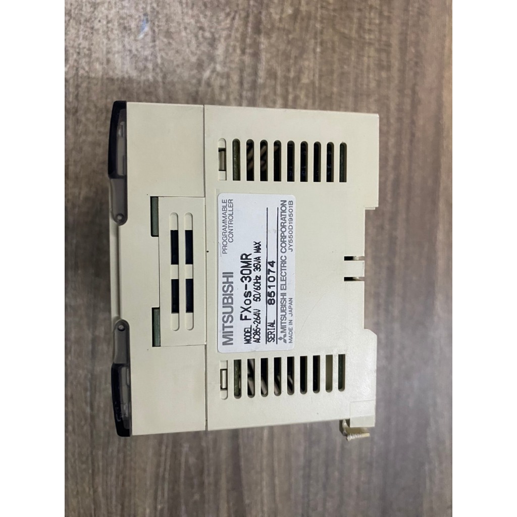 PLC  MITSUBISHI FX0S-30MR  nguồn 220VAC ngõ ra RELAY 30I/O tháo máy