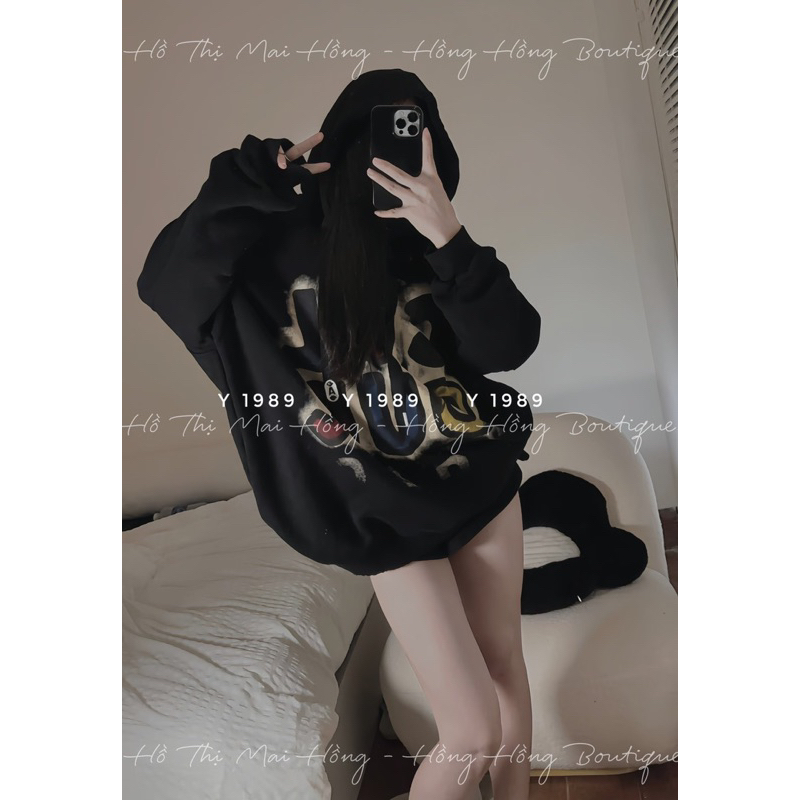 Áo Hoodies Mũ Chữ Colour L1
