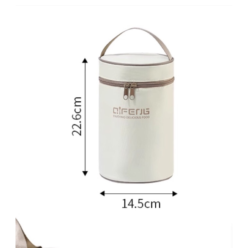 Hộp cơm giữ nhiệt 24h QF, có thể hâm nóng bằng lò vi sóng, thép không gỉ 316