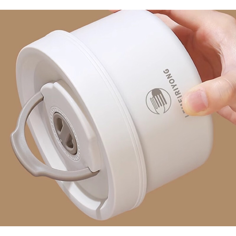 Hộp cơm giữ nhiệt 24h QF, có thể hâm nóng bằng lò vi sóng, thép không gỉ 316