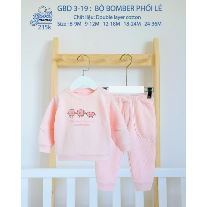 BỘ BOMBER PHỐI LÉ COTTON GOODMAMAGBD3-19