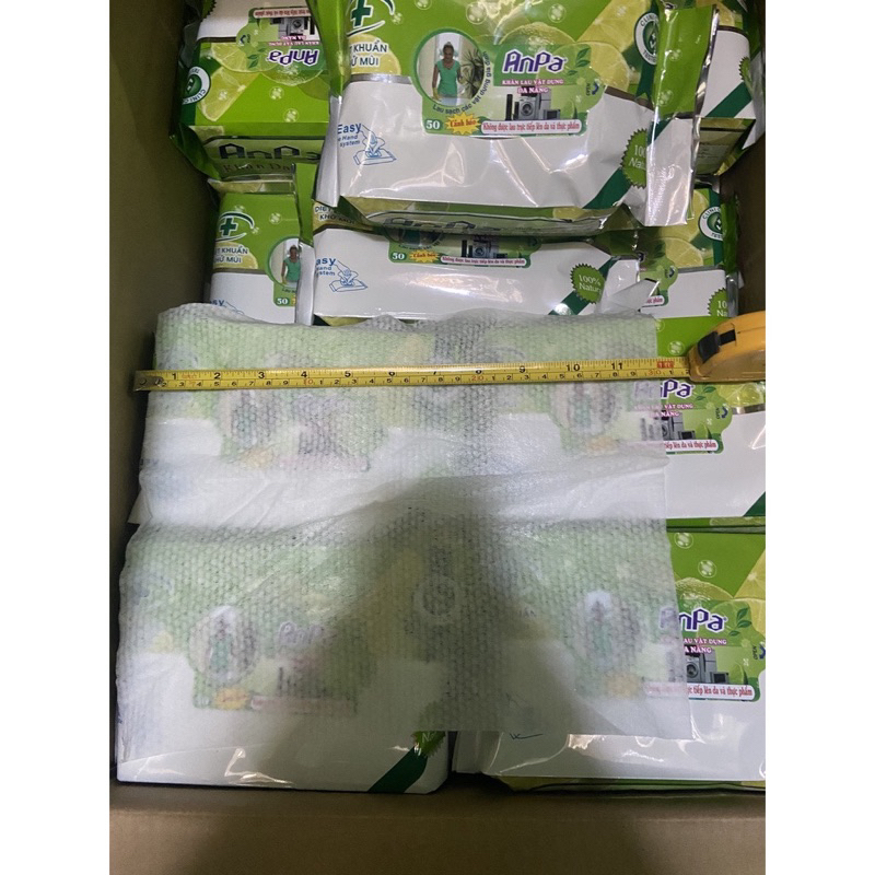 Gói 50 Khăn Ướt Lau Bếp Đa Năng Anpa - Khăn Ướt Đa Năng - Khăn Vệ Sinh