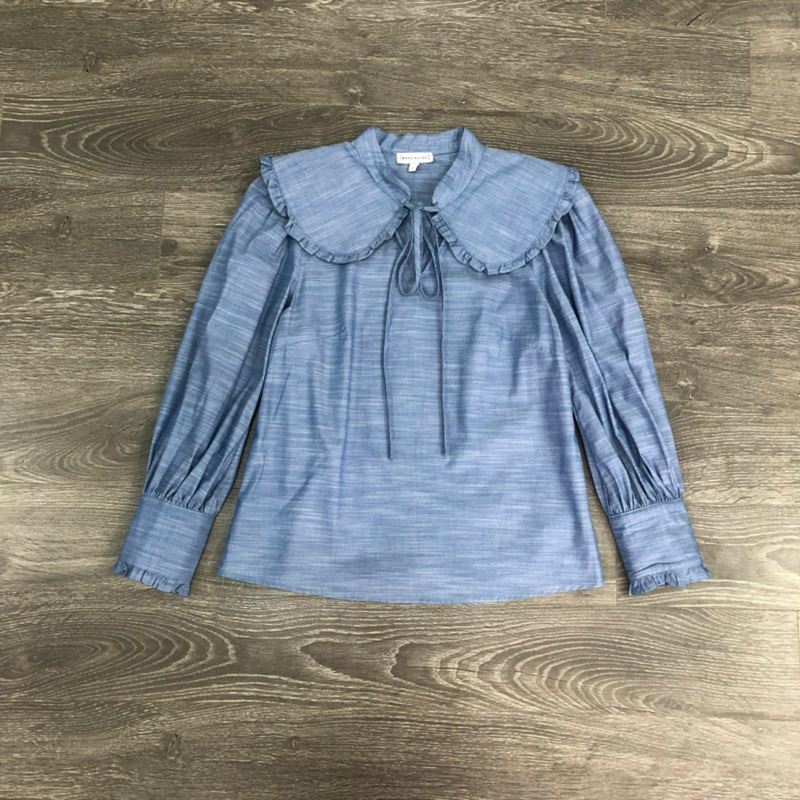 HIPU.VNXK - ÁO SƠ MI WAREHOUSE CỔ LÁ SEN TAY DÀI.
