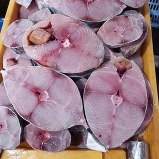 CÁ THU CẮT LÁT(1kg)- thịt cá trắng,dầy,nhiều chất đạm|Hàng sẵn giao ngay