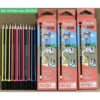 Bút chì gỗ 2B Eras E610 hộp 12 cái