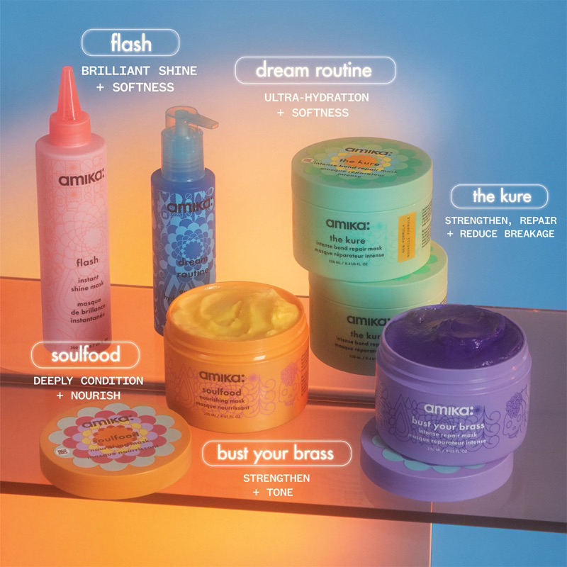 Mặt nạ tóc Amika Soulfood Nourishing 30ml, 500ml