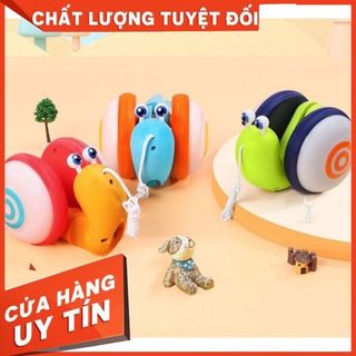ĐỒ CHƠI ỐC SÊN CÓ DÂY KÉO CÓ NHẠC VÀ CÓ ĐÈN BÉ THOẢ SỨC KHÁM PHÁ