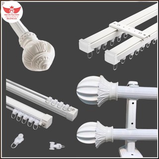 COMBO khung Thanh -Ray treo rèm, ống treo rèm