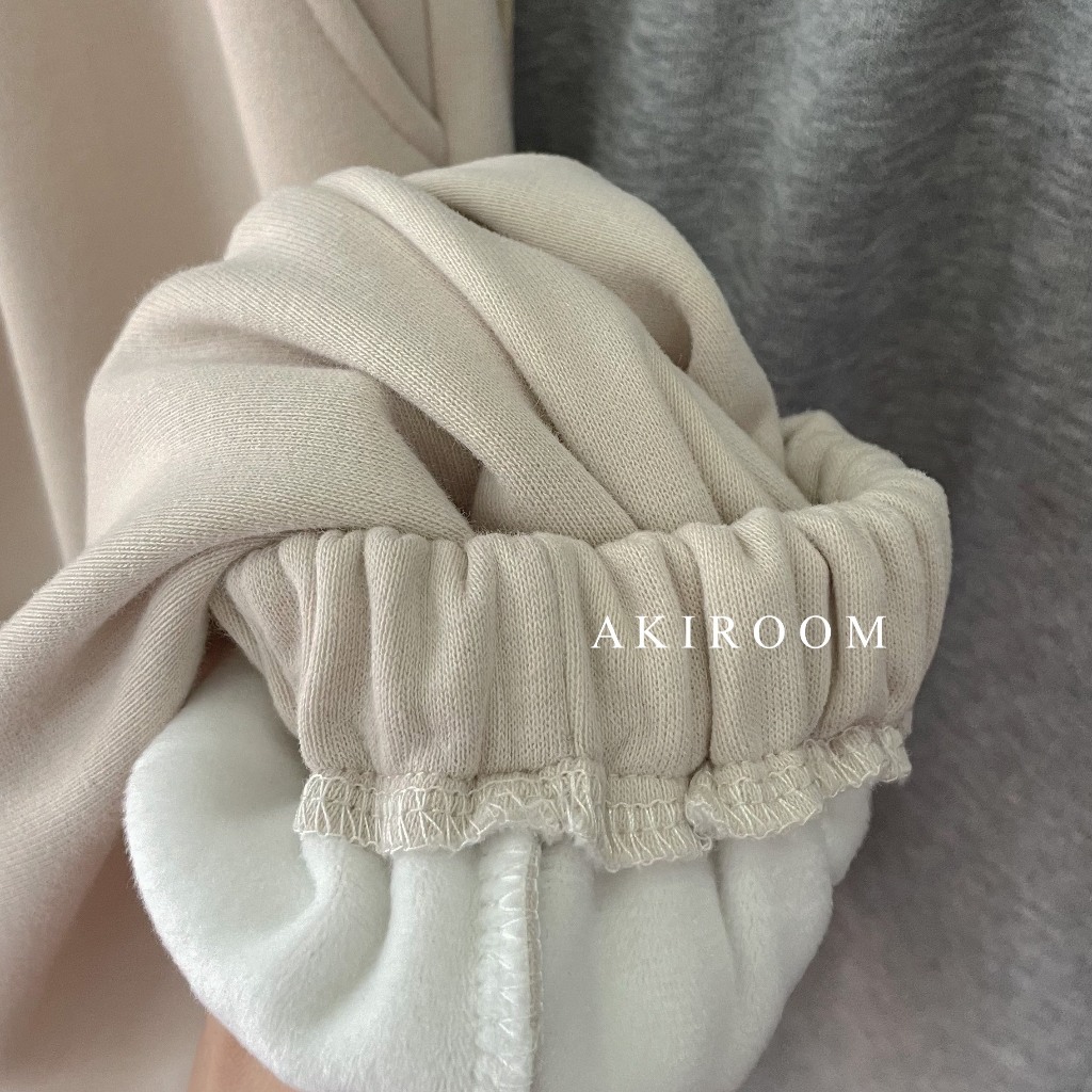 Quần jogger nỉ bông cạp chun có dây rút 60068