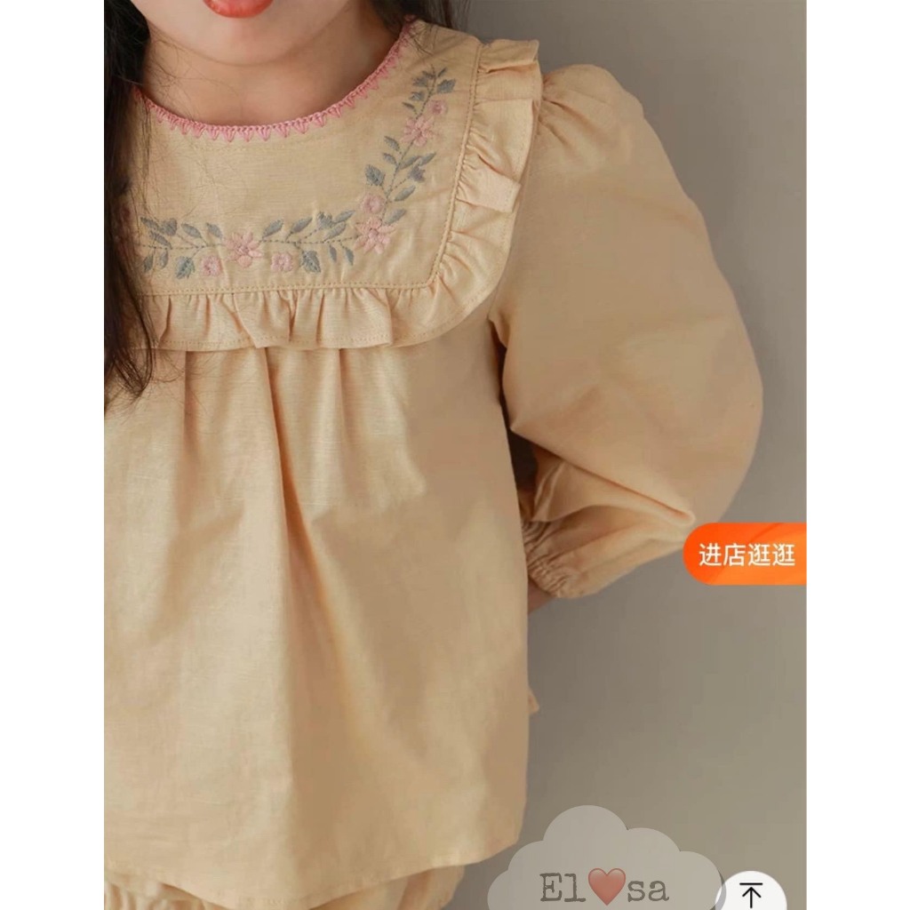 Quần áo bé gái- Set Đũi Suông Basic Siêu Xinh Cho Bé 1-8 Tuổi