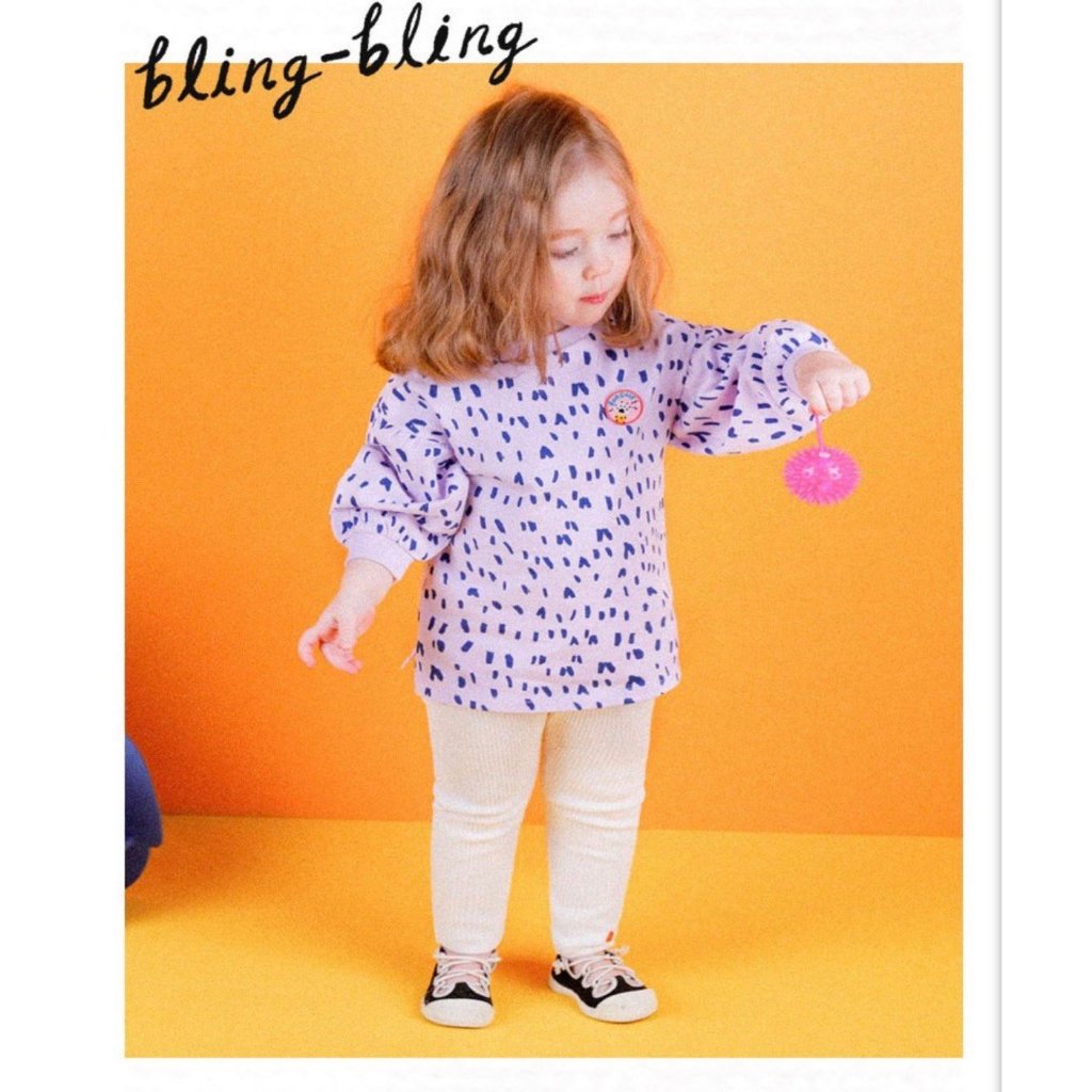Áo nỉ da cá beo tím bé gái Moli. HA3901