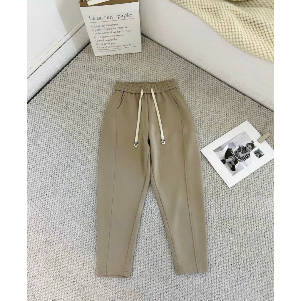Quần baggy công sở chất mì nỉ cao cấp Mẫu Mới