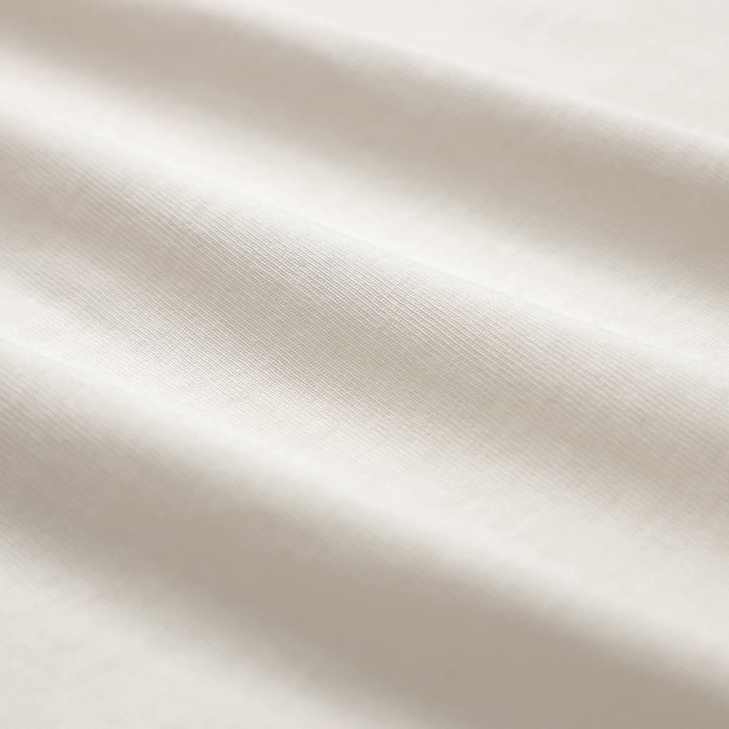 Flexible raglan Cream Brown Choco | MEMS Áo thun cotton nam nữ tay dài trơn cổ tròn áo phối màu