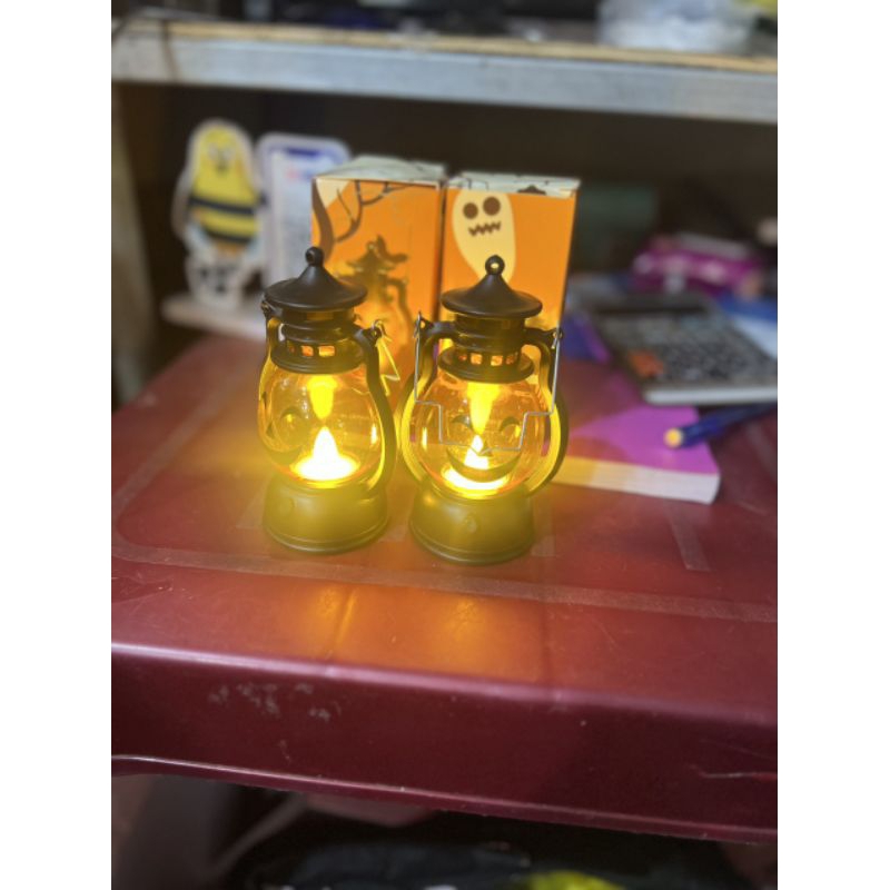Đèn bí ngô halloween có đèn led