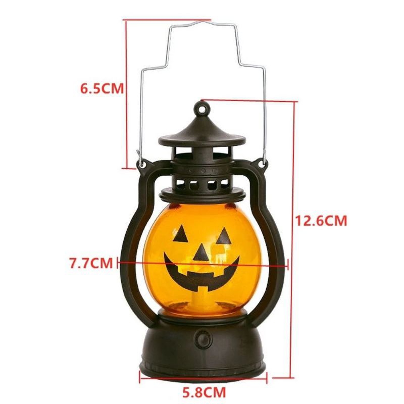 Đèn bí ngô halloween có đèn led