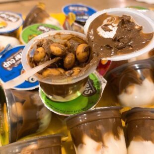 Bánh Quy Viên Chấm Kem Socola STAR CUP MaoJi THÁI LAN