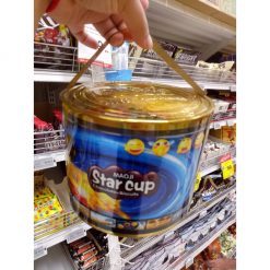 Bánh Quy Viên Chấm Kem Socola STAR CUP MaoJi THÁI LAN