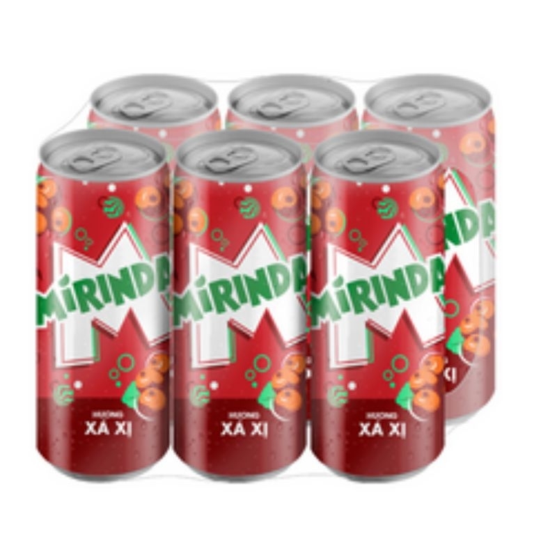 Combo 6 Lon Mirinda Xá Xị (6Lon x 330ml)