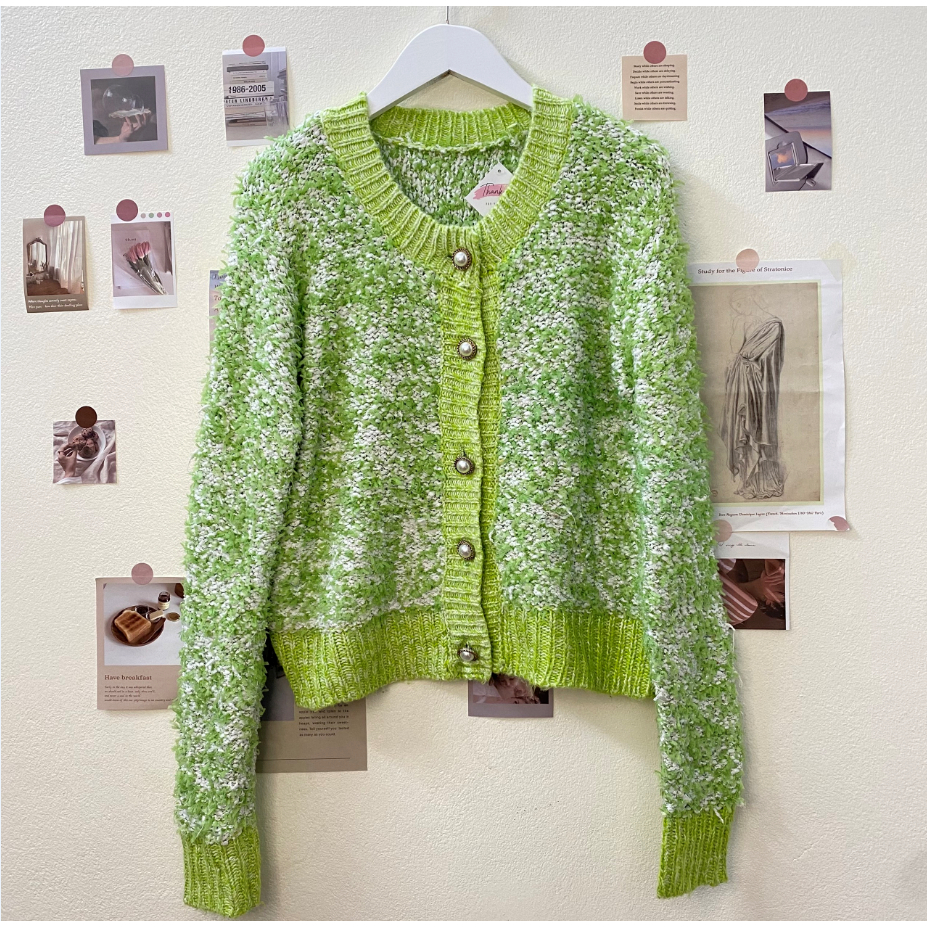 Áo khoác len Cardigan 2Hand dáng ngắn nhiều mẫu mã-1