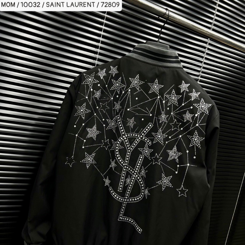 Áo khoác bomber .Y.S.L. nam nữ hàng scap chất lượng cao NEWW 2023