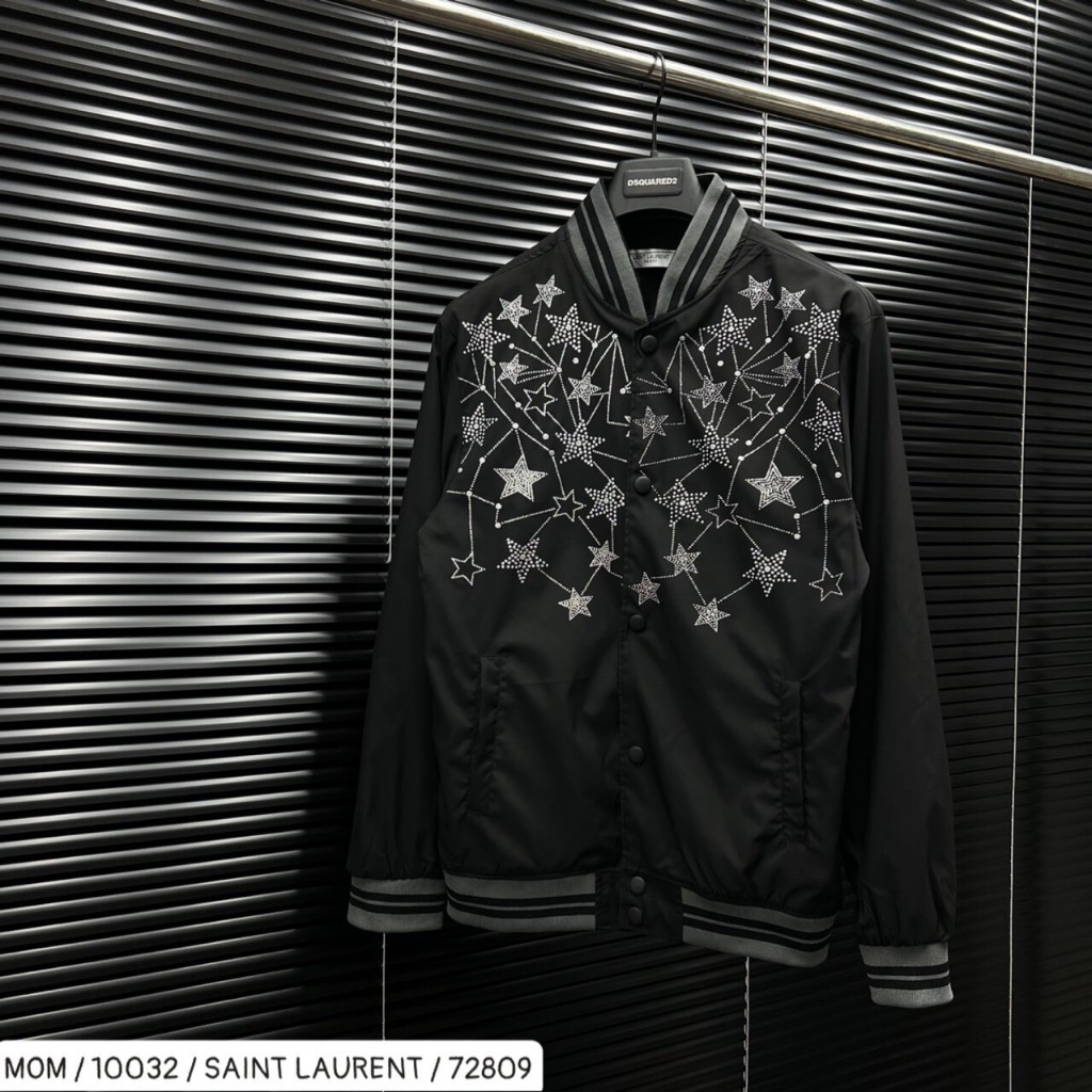 Áo khoác bomber .Y.S.L. nam nữ hàng scap chất lượng cao NEWW 2023