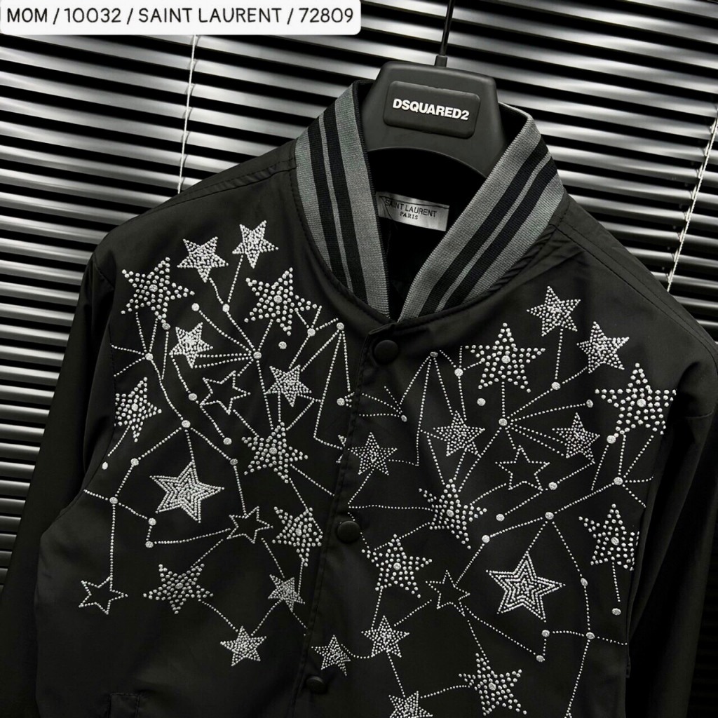 Áo khoác bomber .Y.S.L. nam nữ hàng scap chất lượng cao NEWW 2023