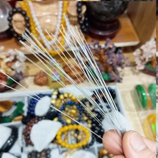 Đoạn dây thép xâu hạt vòng tay không rỉ 10cm mền dễ tùy chỉnh - Luck Ring