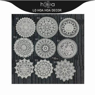 Lót ren trang trí bình hoa (ảnh chụp thật) tấm lót bình hoa, trang trí bàn ăn phụ kiện.LOHOAHOADECOR