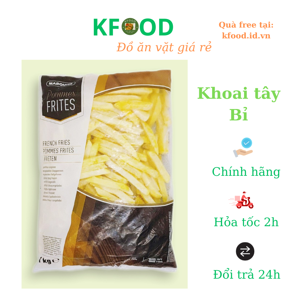 Khoai tây Bỉ túi 1kg