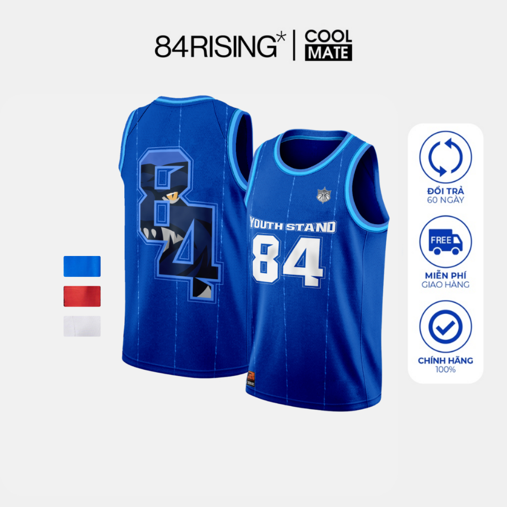 Áo bóng rổ jersey 84RISING Jurassic Warriors - THƯƠNG HIỆU 84RISING
