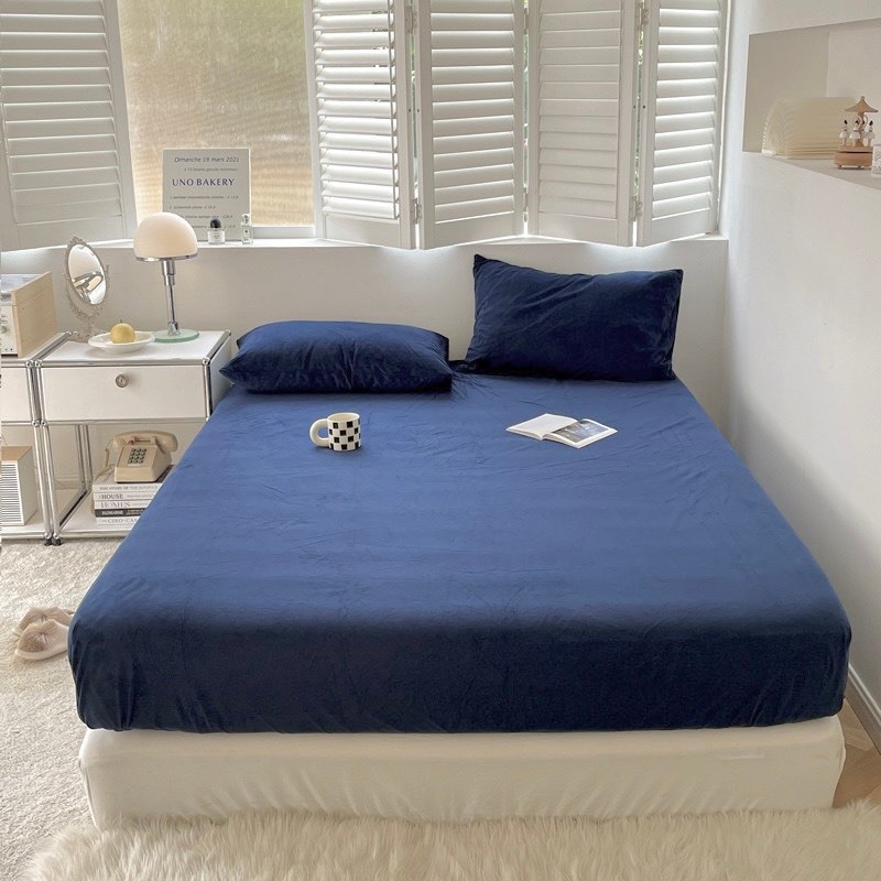 Ga giường chất liệu nhung tuyết IKEA siêu êm ái