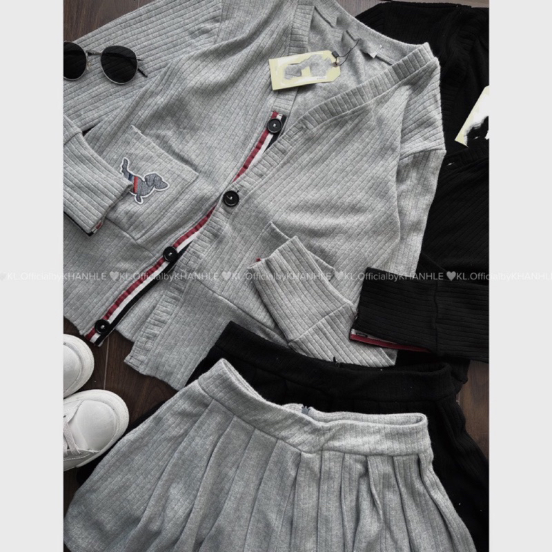 Set Áo Váy Len Thom Hot Hit