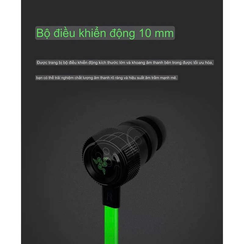 Tai nghe gaming Razer Hammerhead Pro V2 in-ear Fullbox New 99%