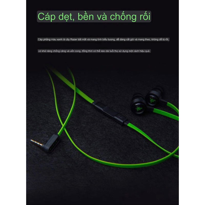 Tai nghe gaming Razer Hammerhead Pro V2 in-ear Fullbox New 99%