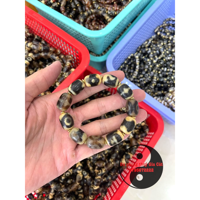 Vòng tay dzi nanh cop sỉ dzi các loại kiểm định