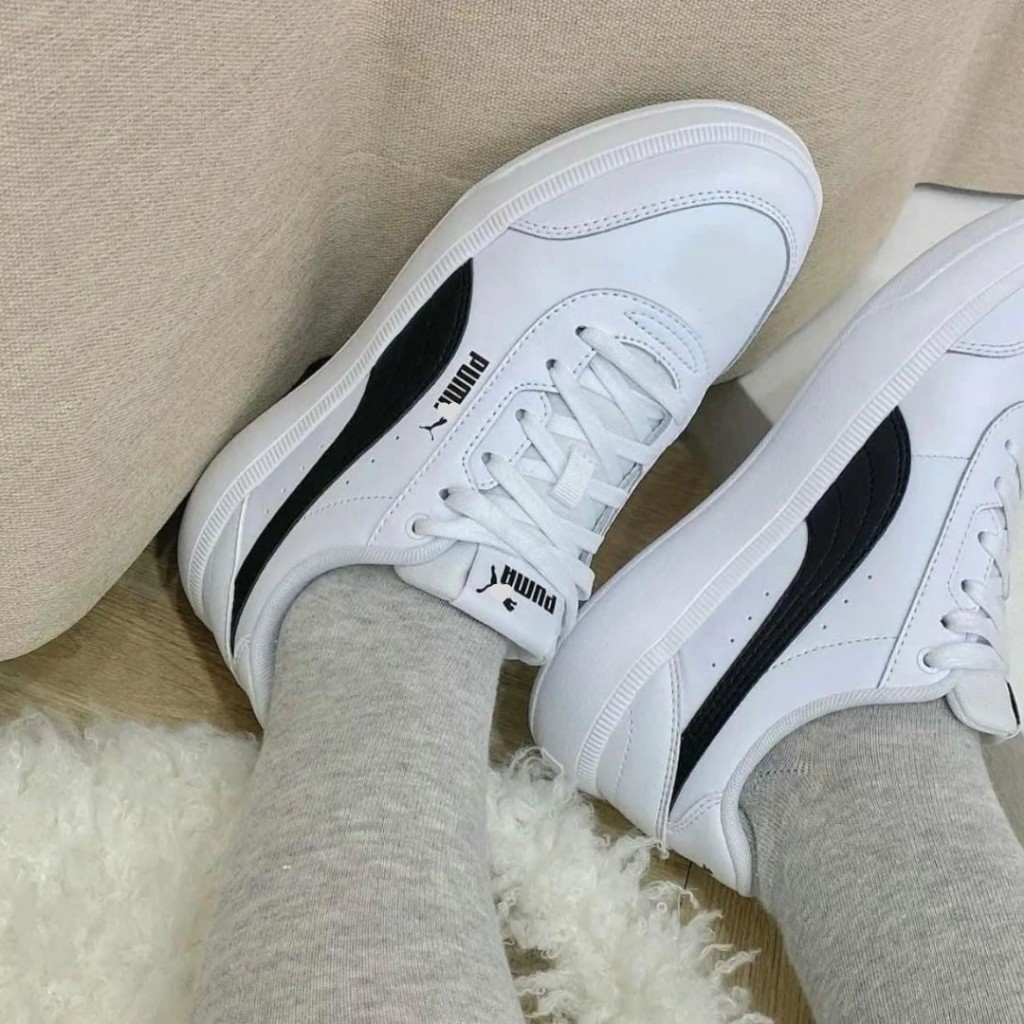 Giày thể thao P.M Tori đế cao hack dáng, phối màu hot-trend, phong cách Hàn Quốc