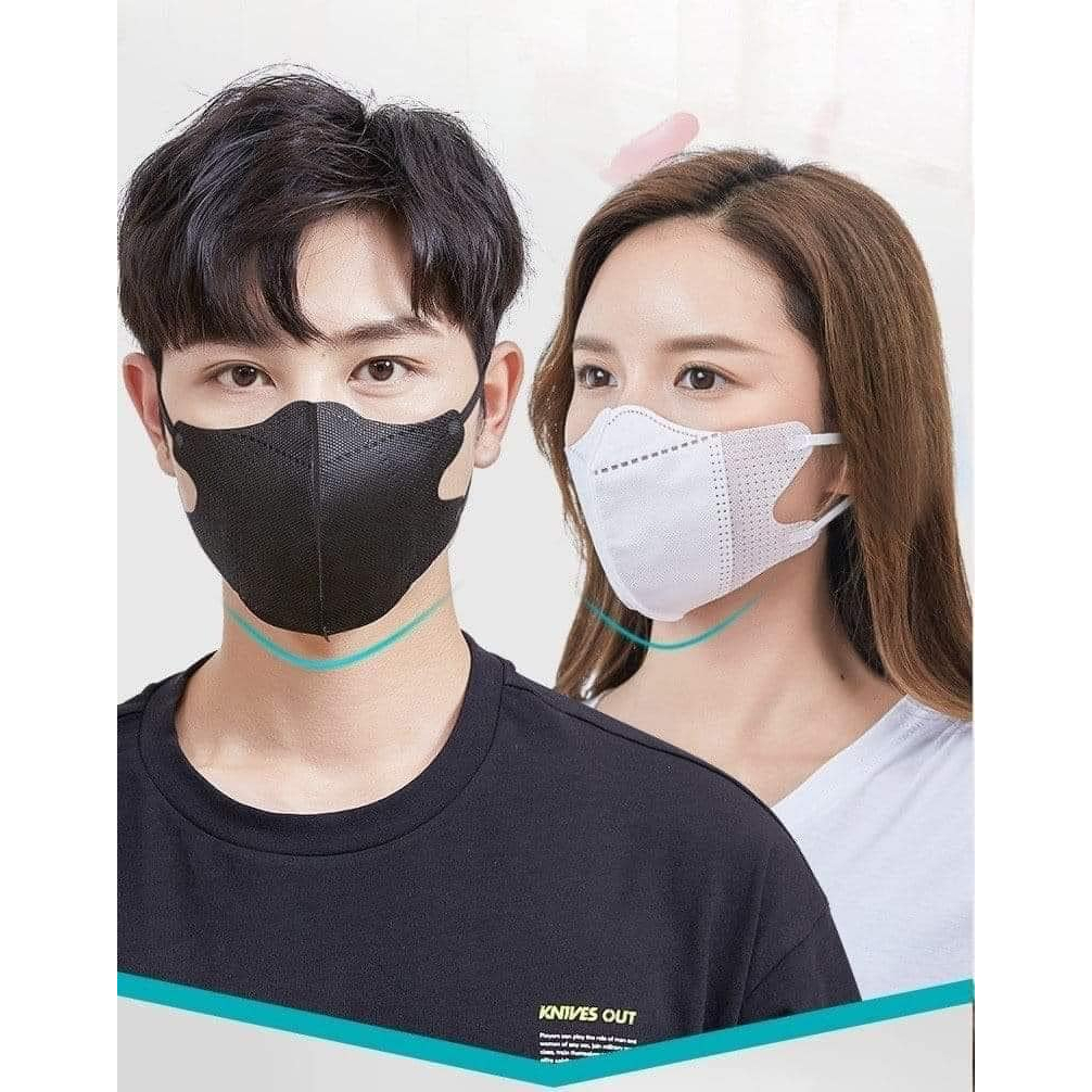 Hộp 100 chiếc Khẩu trang Duy Ngọc 5D mask ( Hộp 10 túi = 100 Chiếc)