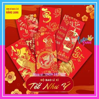 Combo 1000 Bao Lì Xì Tết 2024 Truyền Thống - Lana Queen