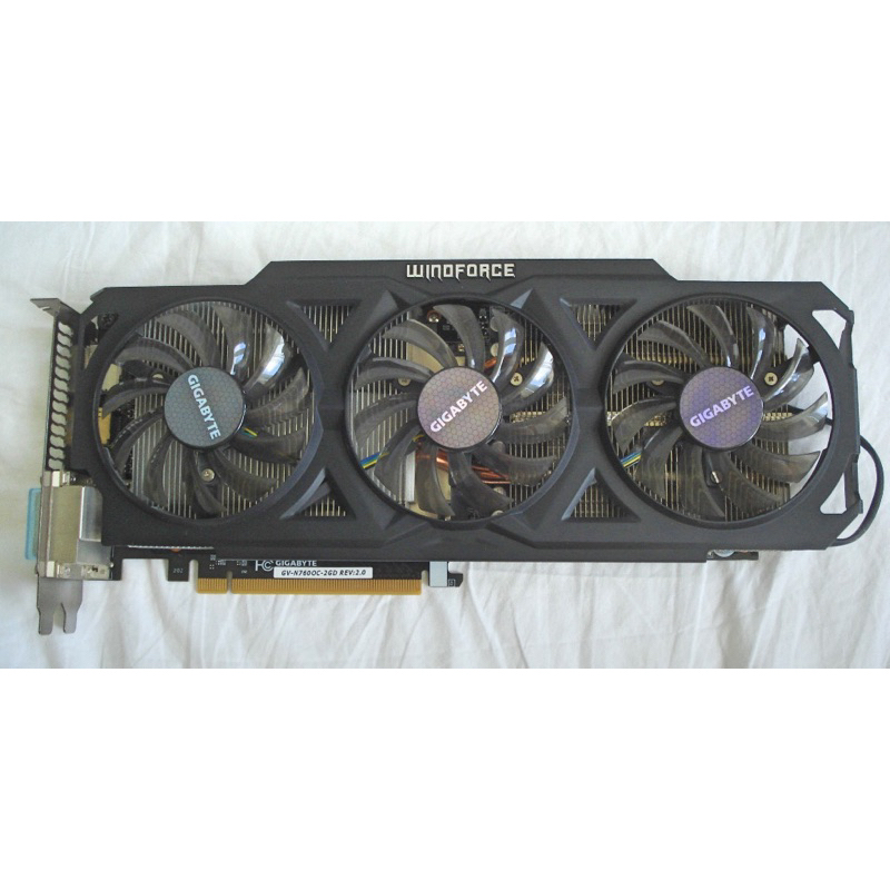 Card màn hình Gigabyte winforce Gtx 760 2G D5