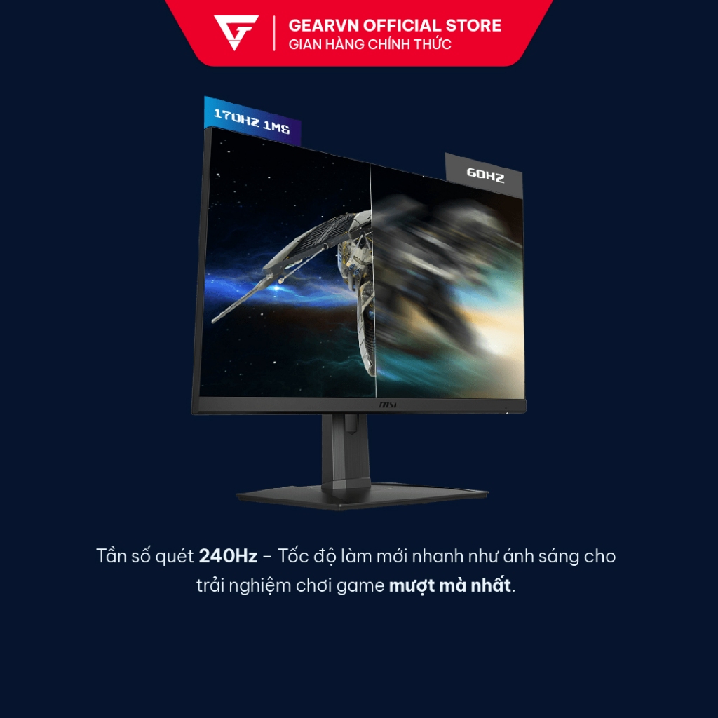 Màn hình MSI OPTIX MAG274QRX 27" IPS 2K 240Hz G-Sync chuyên game