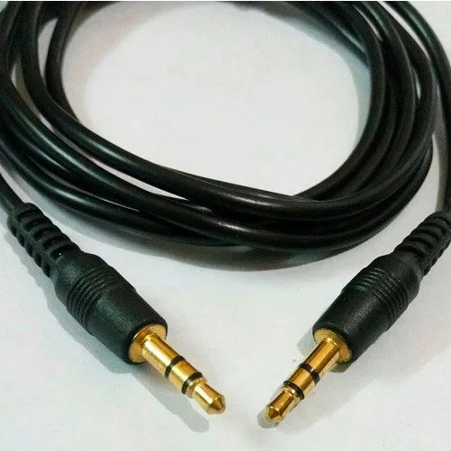 Dây cáp âm thanh AUX hai đầu 3.5 mạ đồng dài 1.25m