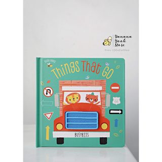 Bộ lật mở Busy Bees Things That Go hình nổi 3D sinh động