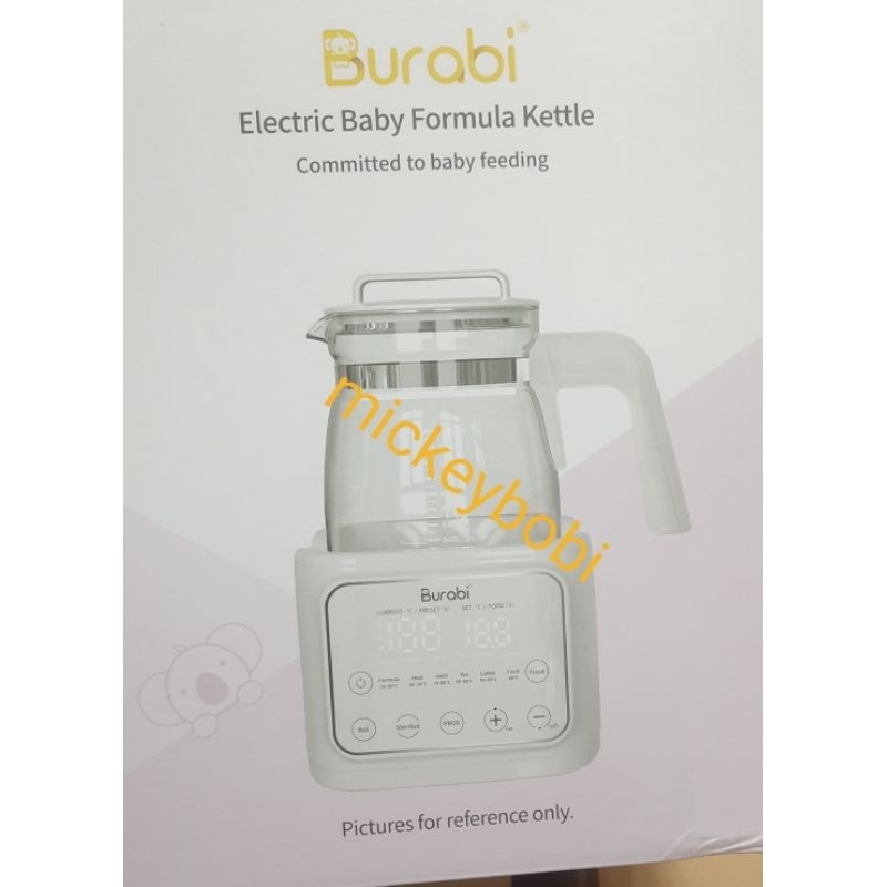 [Hàng chính hãng]Ấm đun nước siêu tốc đa chức năng Burabi