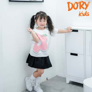 Áo thun bé gái YOYOKIDS, áo ngắn tay chất liệu cotton mềm mịn thoáng mát in hình cute dễ thương cho bé từ 8kg đến 40kg