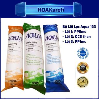 [TRỢ GIÁ] Lõi Lọc 1 2 3 AQUA - Lõi Lọc Thô 3 Cấp Lọc Các Dòng Máy RO