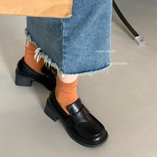 Giày Mary Jane phong cách Pháp Cao ~ 5cm giày công sở giày nữ đi học đi tiệc sang trọng đơn giản dễ phối đồ mã K818